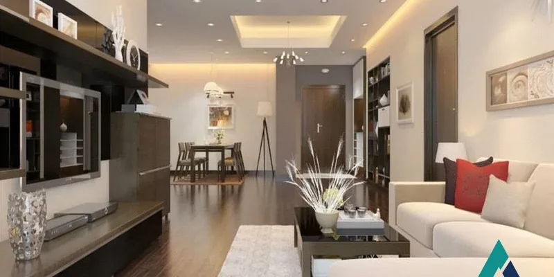 thiết kế nội thất căn hộ chung cư phong cách hiện đại