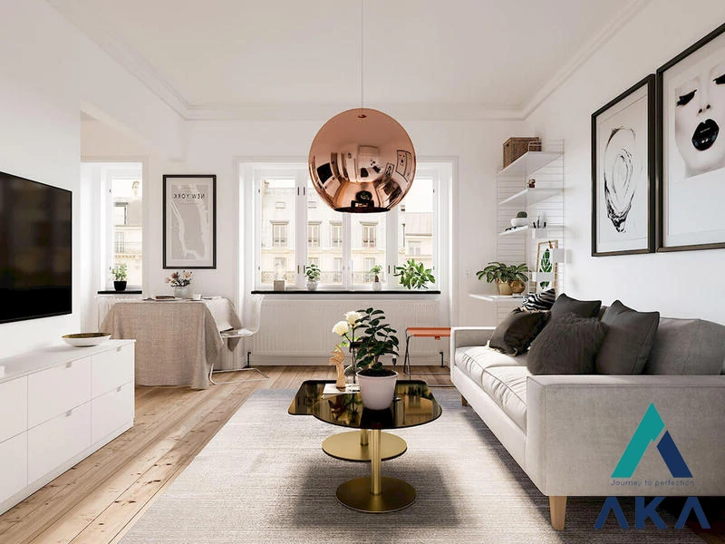 Thiết kế nội thất giúp không gian chung cư trở nên hài hoà hơn