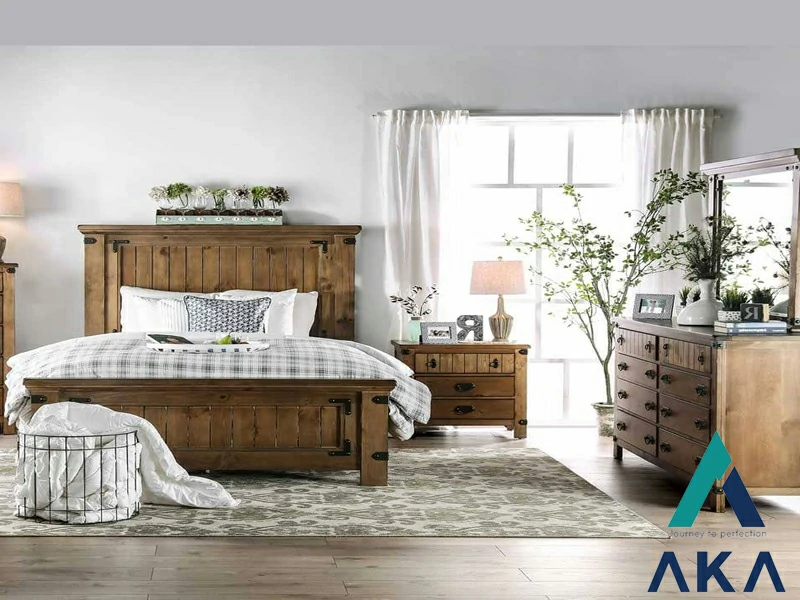 Trang trí nội thất phòng ngủ theo phong cách đồng quê giản dị