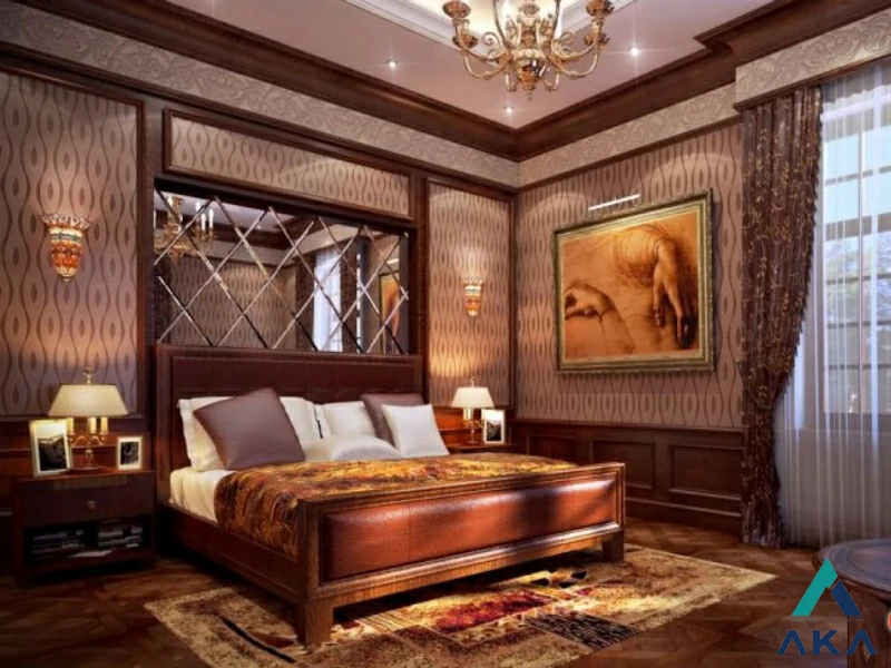 Decor phòng ngủ kiểu cổ điển