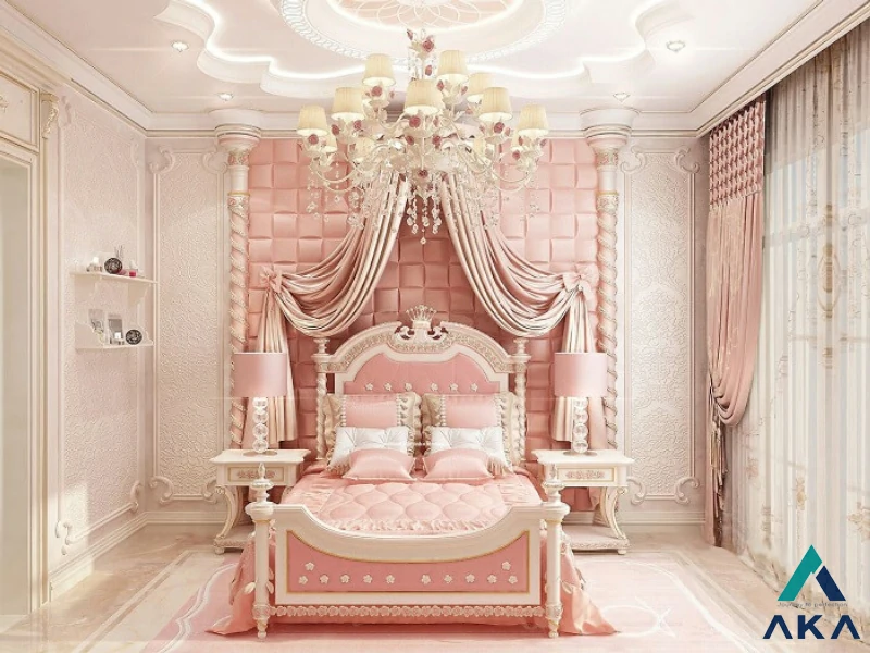 Decor phòng ngủ kiểu công chúa